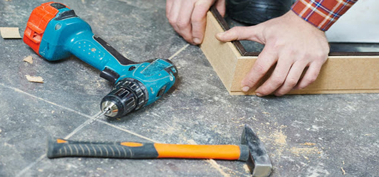 broken door frame repair La Ca